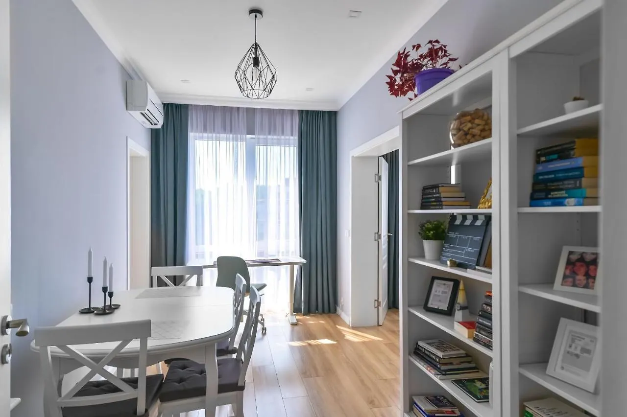 - The Blue Apartment - 1Bd With Artistic Interior Design By Flat Mаnager 索菲亞 保加利亚